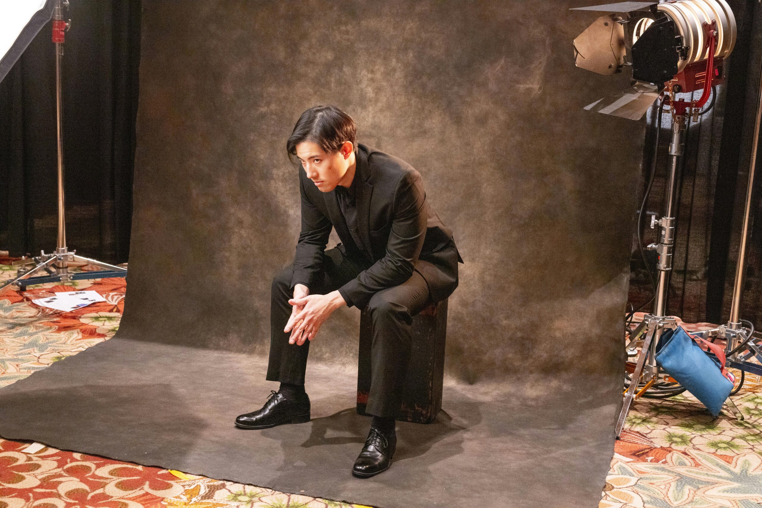 portrait photography with artistic lighting